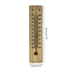 Wooden thermometer with dimensions 19.7cm by 3.9cm