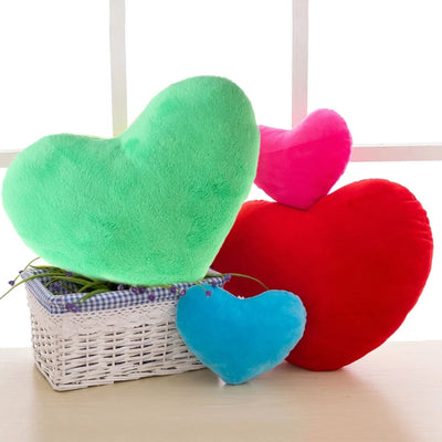 15cm Heart Shape Decorative Throw Pillow PP Cotton Soft Creative Doll Lover Gift 77HD