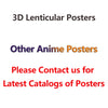 Anime Dragon Ball Goku Vegeta 3D Lenticular Poster Toys Bed Room Decor Flip Gradient Print Gifts Home Decor(Without Frame)