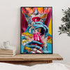 Modern Pop Graffiti Abstract Wall Art Cool Girls Eating Lollipops Sexy Women Oil On Canvas Posters And Prints Home Decor Gift