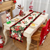 Christmas Table Runner Merry Christmas Decorations For Home 2024 Cristmas Ornament Merry Xmas Navidad Noel Gifts New Year 2025