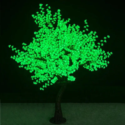 Outdoor Landscape Motif Garden Wedding Street Decoration luminous tree lamp 10ft RGB flower artificial led christmas light