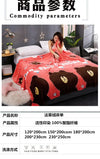 Hello Kitty Four Seasons Blanket Fast Warm Flannel Air Conditioned Blanket Student Dormitory Single Double Blanket Bed Sheet