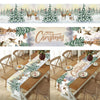 Christmas Table Runner Merry Christmas Decorations For Home 2024 Cristmas Ornament Merry Xmas Navidad Noel Gifts New Year 2025