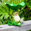 Garden Frog Decor Resin Figurine With Bird Feeder Frog Bird Feeder Collectible Figurine For Patio Yard Lawn Ornament