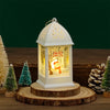 Christmas Wind Lamp Mini Table Lamp Small Night Lamp Cartoon Snowman Christmas Decoration Small Night Lamp Desktop Decoration