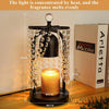 Home Decoration Black Warm Candle LampMelting Wax Lamp Candle Adjustable Candle Lamp Bedroom Atmosphere Desk Lamp