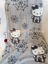 New Christmas Halloween Ghost Hello Kitty Plush Cartoon Large Flannel Blanket Cute Cotton Sofa Nap Blanket Bed Sheet Xmas Gift