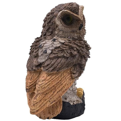 Owl Lights Outdoor Solar Powered Lawn Floor Lamp Waterproof Landscape Lighting Pathway Yard Lawn Garden Decor LED Animal Lantern