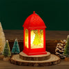 Christmas Wind Lamp Mini Table Lamp Small Night Lamp Cartoon Snowman Christmas Decoration Small Night Lamp Desktop Decoration