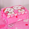 Hello Kitty Four Seasons Blanket Fast Warm Flannel Air Conditioned Blanket Student Dormitory Single Double Blanket Bed Sheet