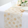 Christmas Golden Table Runner Merry Christmas Decors for Home 2024 Table Runner Xmas Ornaments Navidad Natal New Year Gift 2025