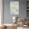 Positive Kid Classroom Wall Picture Inspirational Canvas Poster Education Playroom Motivational Art Painting Child Bedroom Decor