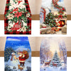 Christmas Table Runner Merry Christmas Decorations For Home 2024 Cristmas Ornament Merry Xmas Navidad Noel Gifts New Year 2025