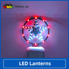 LED Lanterns Five-pointed Star Brilliant Decorative Lights Room Holiday Arrangement Lights