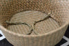 Wicker Storage Baskets Straw Wicker Rattan Hanging Flowerpot Seagrass Folding Laundry Basket Plant Basket Seaweed Home Decor