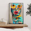 Modern Pop Graffiti Abstract Wall Art Cool Girls Eating Lollipops Sexy Women Oil On Canvas Posters And Prints Home Decor Gift