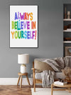 Positive Kid Classroom Wall Picture Inspirational Canvas Poster Education Playroom Motivational Art Painting Child Bedroom Decor