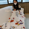 New Christmas Halloween Ghost Hello Kitty Plush Cartoon Large Flannel Blanket Cute Cotton Sofa Nap Blanket Bed Sheet Xmas Gift