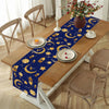 Ramadan Kareem Moon Castle Table Runner Eid Mubarak Decorations 2025 For Home Islamic Muslim Party Supplies Kitchen Table Cover