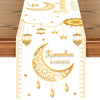 Ramadan Table Runner Eid Mubarak Decor for Home 2025 Ramadan Kareem Islamic Muslim Party Eid Al-Fitr Gifts Ramadan Decoration